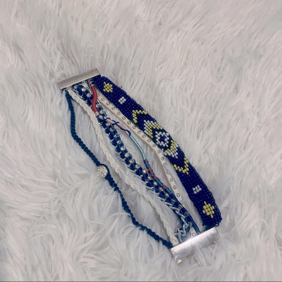 Layered beaded bracelet - Picture 2 of 5